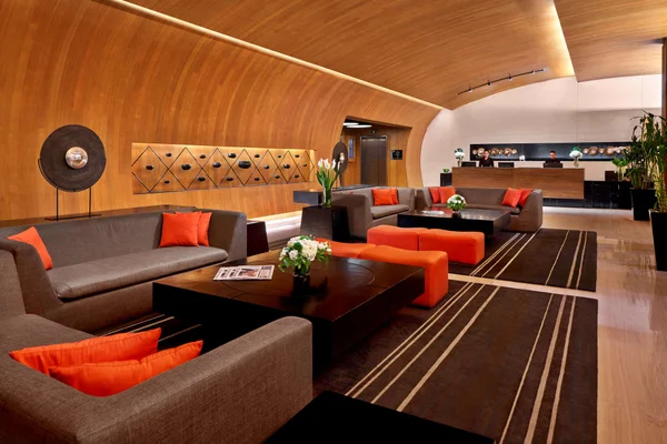 Fraser Suites Sukhumvit Bangkok lobby hotel photography